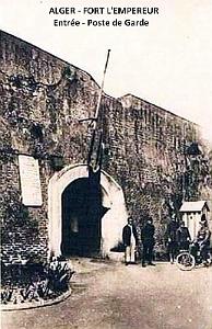 05- Alger - Fort l'Empereur - Entree - Poste de Garde
